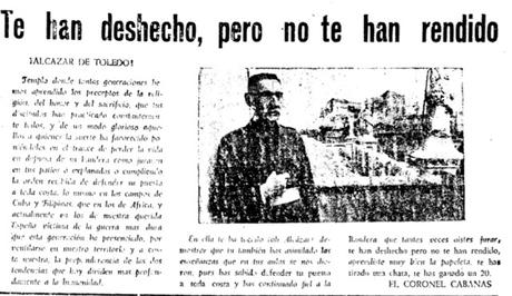 Diario “El Alcázar” 1936-1939