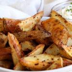 papas al horno con piel crocantes rusticas bravas