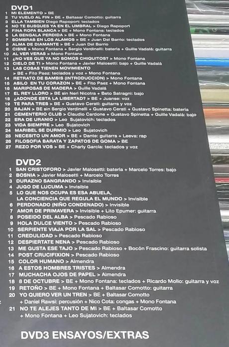 Luis Alberto Spinetta - Spinetta y las Bandas Eternas (DVD - 2012)