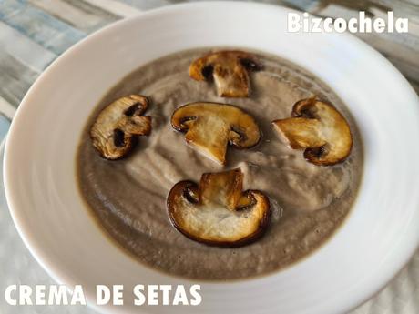 CREMA DE SETAS Y CHAMPIÑONES