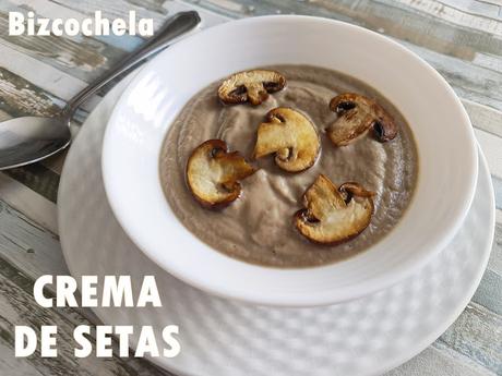 CREMA DE SETAS Y CHAMPIÑONES