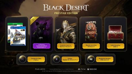 Black Desert Prestige Edition llega este viernes a Playstation 4 Black Desert Prestige Edition llega este viernes a Playstation 4
