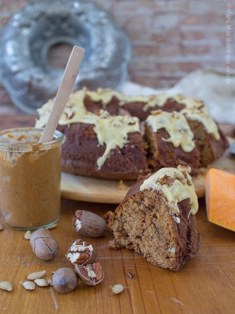 Pecan Pumpkin Butter Bundt Cake