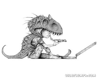 La infancia dinosaurizada de Tyler Lamph