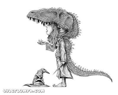 La infancia dinosaurizada de Tyler Lamph