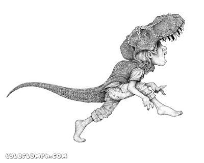 La infancia dinosaurizada de Tyler Lamph