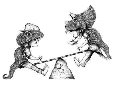 La infancia dinosaurizada de Tyler Lamph