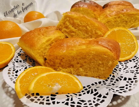 PAN DULCE DE NARANJA Y CALABAZA