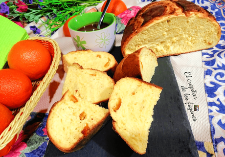 PAN DULCE DE NARANJA Y CALABAZA