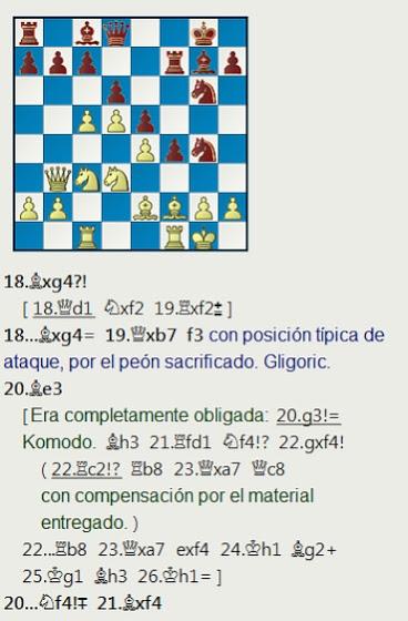 El baúl de los recuerdos (20) - Eliskases vs Gligoric, Mar del Plata (16) 1953 El baúl de los recuerdos (20) - Eliskases vs Gligoric, Mar del Plata (16) 1953