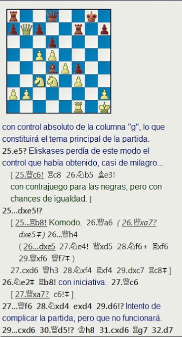 El baúl de los recuerdos (20) - Eliskases vs Gligoric, Mar del Plata (16) 1953 El baúl de los recuerdos (20) - Eliskases vs Gligoric, Mar del Plata (16) 1953