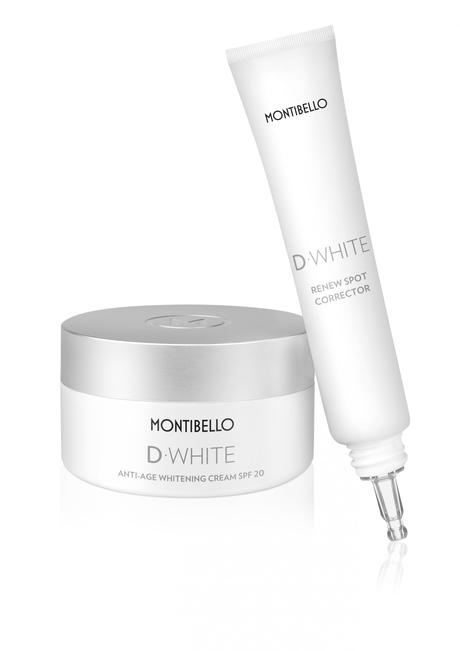 D-White, el tratamiento facial que despigmenta, clarifica e ilumina de Montibello