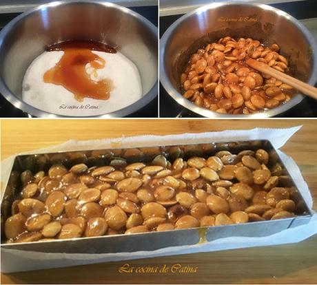 Guirlache de almendras