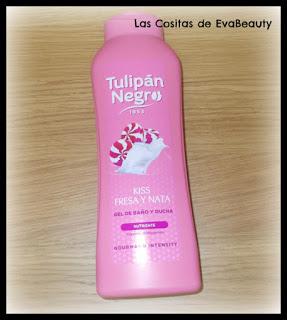 Compras belleza low cost en Primor-Gel baño nata y fresa Tulipán Negro