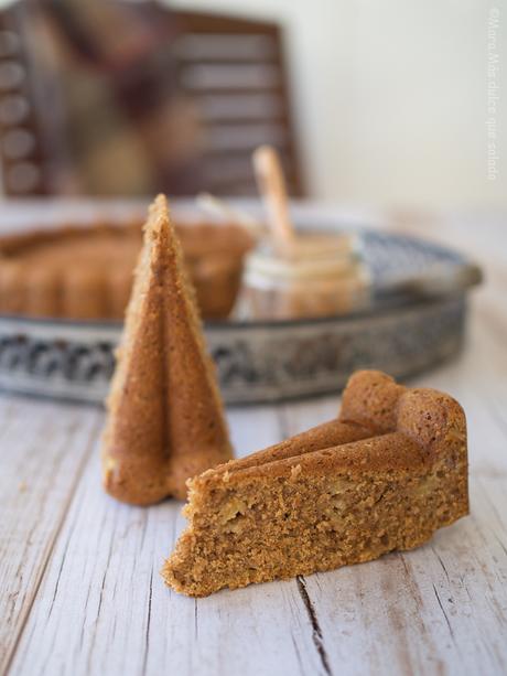 Bizcocho integral de manzana