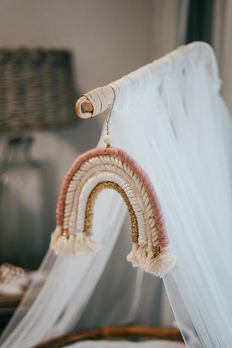 Arcoíris de macramé para decorar tu habitación Arcoíris de macramé para decorar tu habitación