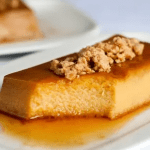 Flan de turrón de Jijona con Thermomix