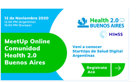 Convocatoria: Meet up online, Health 2.0 Buenos Aires & HIMSS