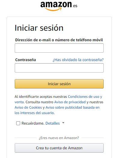 Registro en Amazon Afilifados