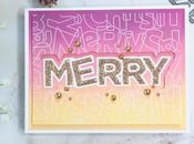 Colorful Christmas Card Holly Jolly Release