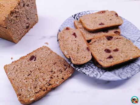 Pan de centeno sin amasar