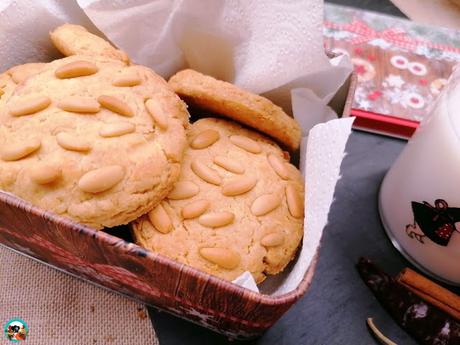 Galletas de piñones