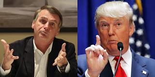 Lealtad de Bolsonaro a Trump, retrato de su falso patriotismo