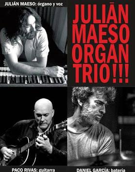 Julián Maeso Organ Trio 06/11/2020 Teatro Apolo (Almería).