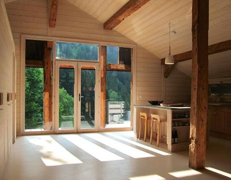 Cabana Rustica Remodelada en la Haute-Savoie