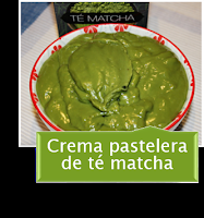 CREMA PASTELERA DE TE MATCHA