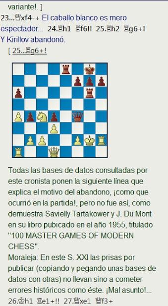 El baúl de los recuerdos (23) - Kirillov vs Furman, URS-ch sf Vilnius (6) 1949 El baúl de los recuerdos (23) - Kirillov vs Furman, URS-ch sf Vilnius (6) 1949