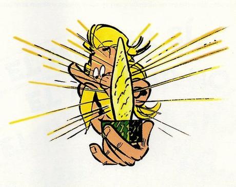 El Menhir de Oro”, de René Goscinny (texto) y Albert Uderzo (dibujos) El Menhir de Oro”, de René Goscinny (texto) y Albert Uderzo (dibujos)