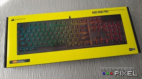 ANÁLISIS GAMING: Teclado Corsair K60 RGB Pro