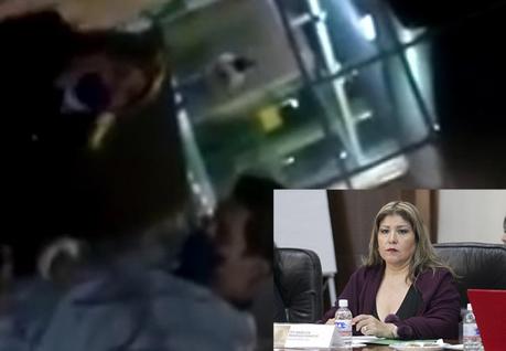 Video: Diputada Ángelica Mendoza “charolea” en la clínica del IMSS no 2