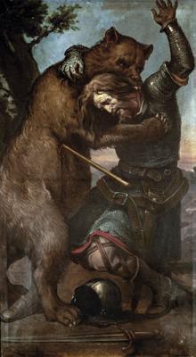 Favila: la absurda muerte del rey español hijo de Don Pelayo a manos de un oso furioso