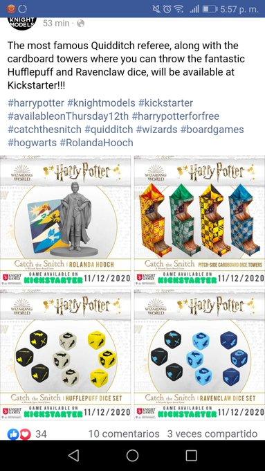 Catch the Snitch: Rolanda Hooch, torres de dados y dados