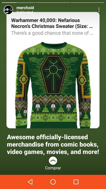 Jerseys navideños de W40K