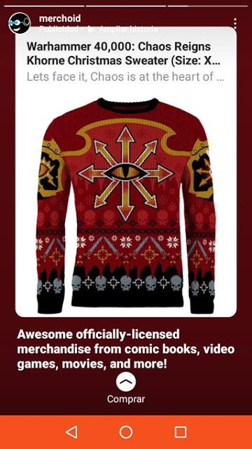 Jerseys navideños de W40K