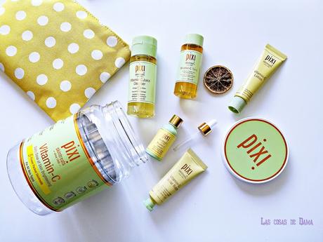 Vitamin-C Collection de Pixi Beauty vitamina c glow beauty skincare belleza cosmética dermocósmetica cuidado facial Pixi antimanchas iluminado
