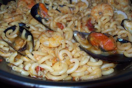 Fideuá a la marinera rápida y sencilla Fideuá a la marinera rápida y sencilla