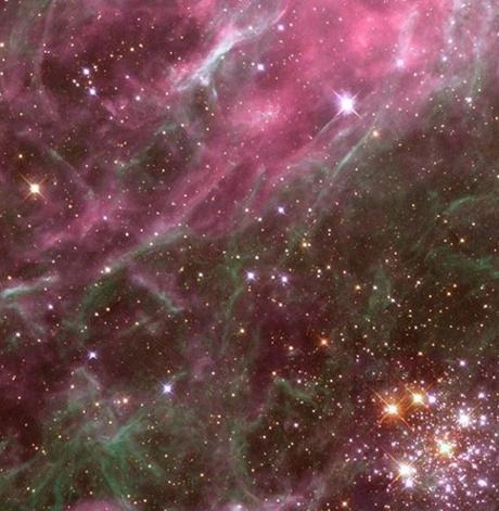 El precioso cúmulo de estrellas Hodge 301