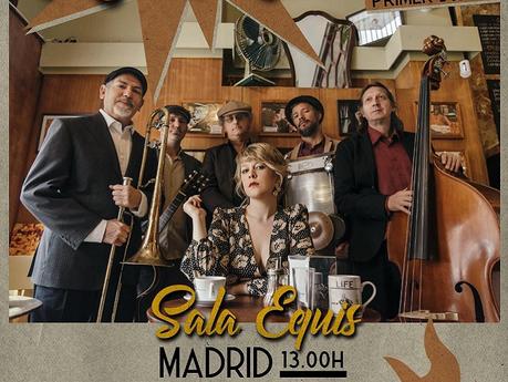 Tara & The Jazz Bombs presentan disco en Madrid