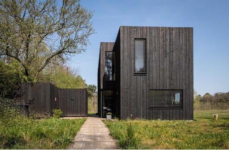 Casa Prefabricada Estilo Minimalista en Tilburg, Paises Bajos