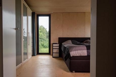 Casa Prefabricada Estilo Minimalista en Tilburg, Paises Bajos