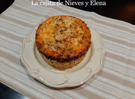 Pastel de macarrones Pastel de macarrones