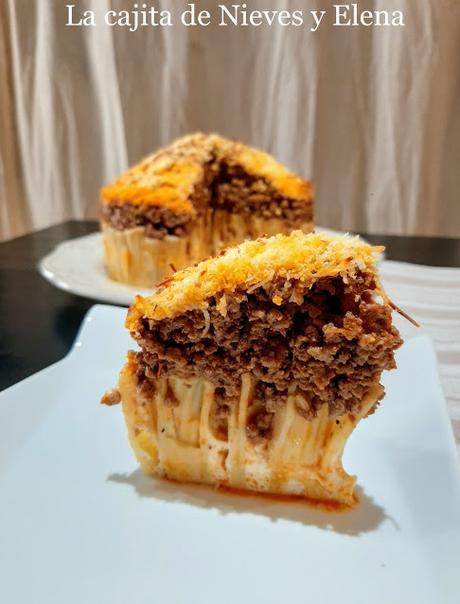 Pastel de macarrones Pastel de macarrones