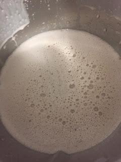 PASTEL DE CHOCOLATE, UVA Y QUESO