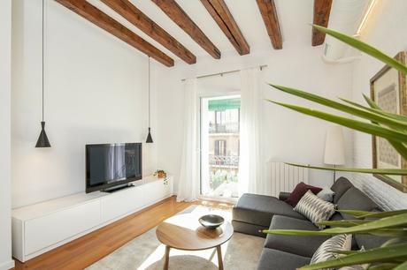 scandinavian spain scandinavian barcelona piso en barcelona moderno penthouse decor open-plan open concept nordic style barcelona modern apartment mediterranean interiors interior desing duplex interiors decoración y diseño de pisos pequeños decoración moderna decoración de interiores decoración contemporánea decor barcelona interiors apartment bcn  