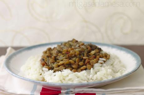 MASALA DE LENTEJAS EN OLLA LENTA [Una rotonda para mi slow cooker]