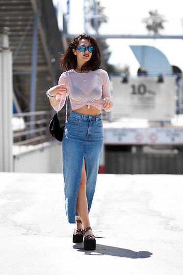 Falda Serpiente Pull And Bear